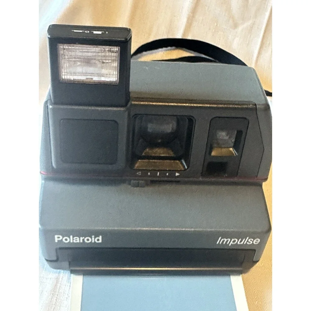 FILM‎ TESTED! Polaroid 600 Impulse Instant Camera Works Well! VGC! Vintage